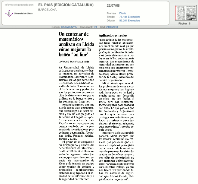 El Pais 22-07-08