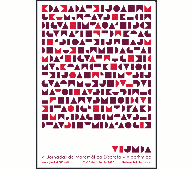 Póster de las VI JMDA (A2)